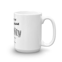 Load image into Gallery viewer, Equality Warrior Action Mug (Camo Grey)